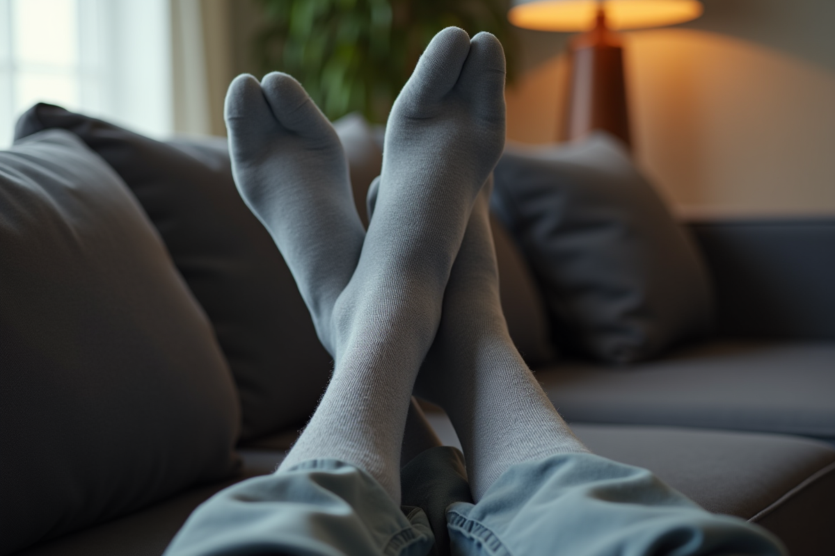 Chaussettes pour hommes serrées : causes et solutions pour un meilleur confort