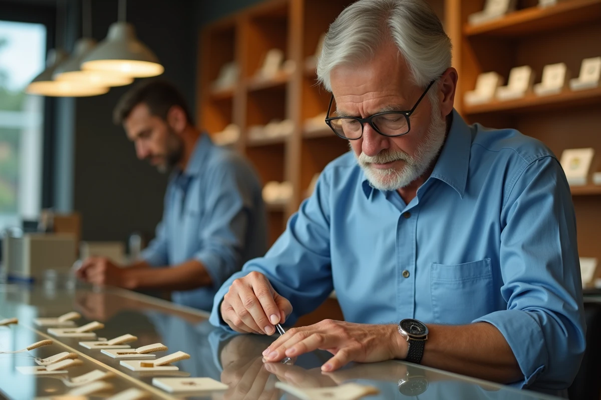 Homme mesurant sa taille d