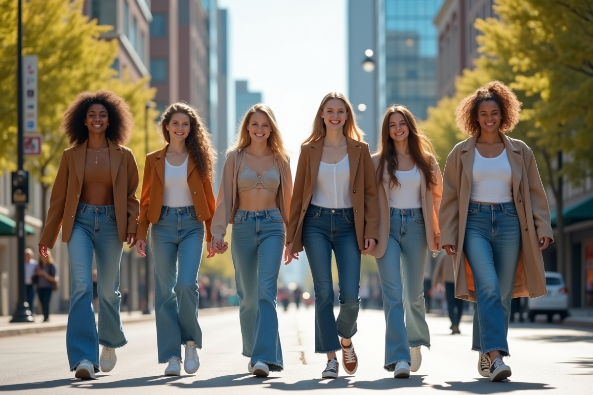 Styles de jeans tendance actuels : les incontournables du moment